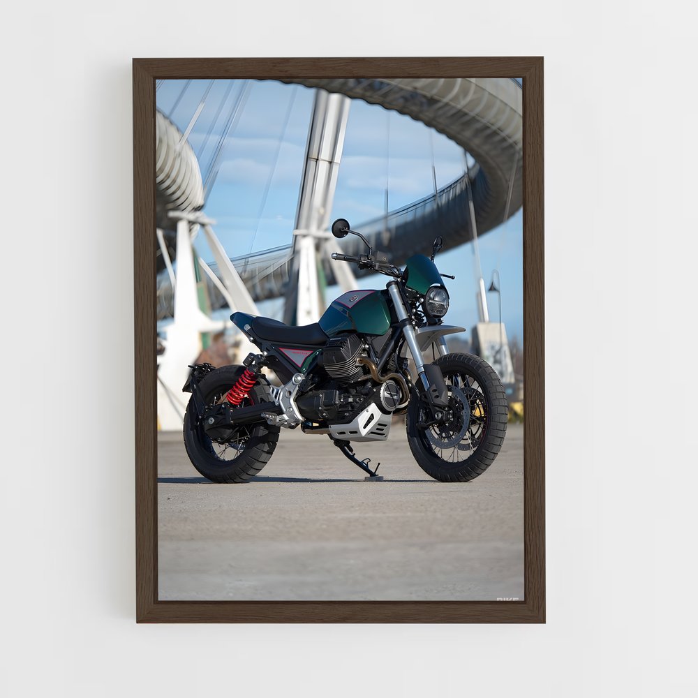 Poster La Route des Aventures – affiche Moto Guzzi (vue 5)